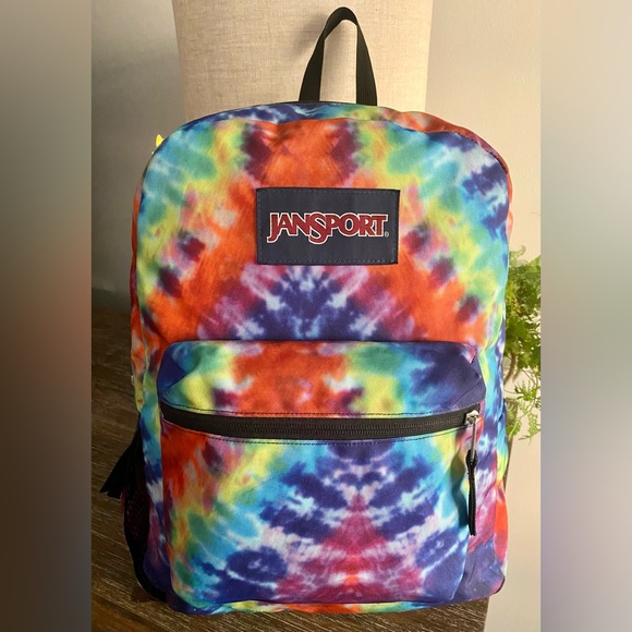 Jansport Handbags - Vintage Jansport Classic Tie Dye Y2K 90s Hippie Backpack